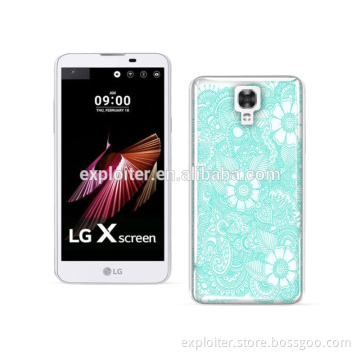 Ultra slim soft plastic gel custom design phone case for LG X Screen case